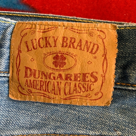 Lucky Brand EASY RIDER Button Fly Womens Distressed Jeans 30/30 - Picture 8 of 13